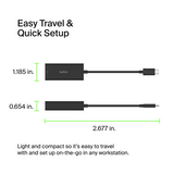 Belkin INC012 Connect USB-C to 2.5Gb Ethernet Adapter