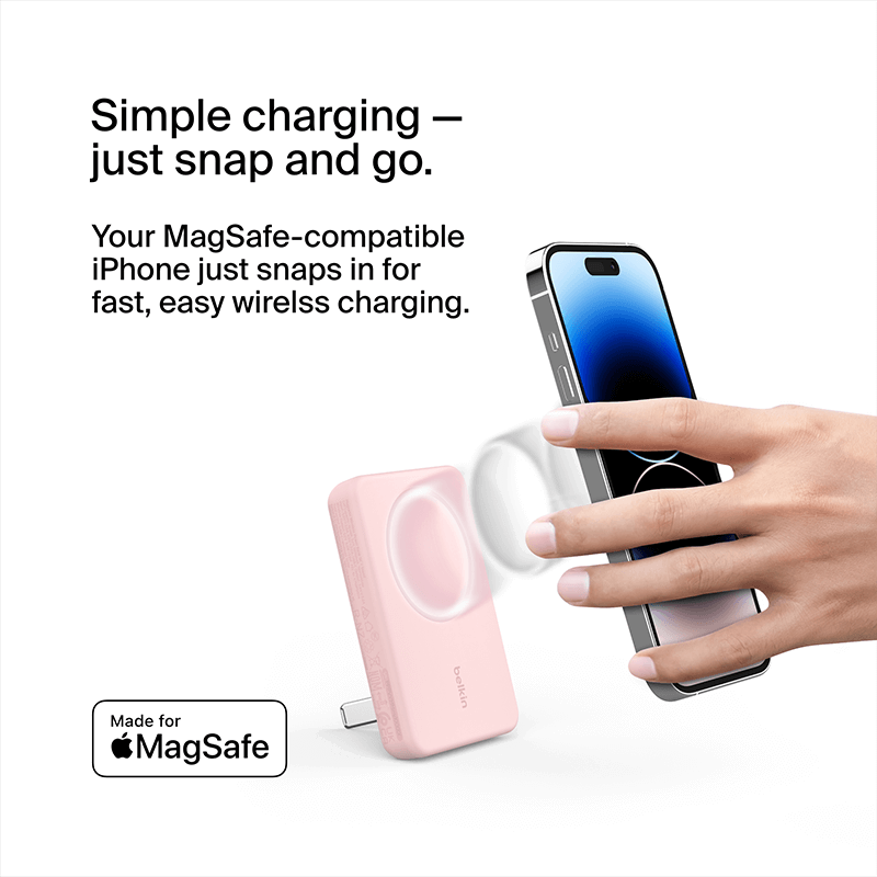 Belkin BPD004 5000mAh Wireless Charging Powerbank with Kickstand Executive Corporate Gifts Singapore