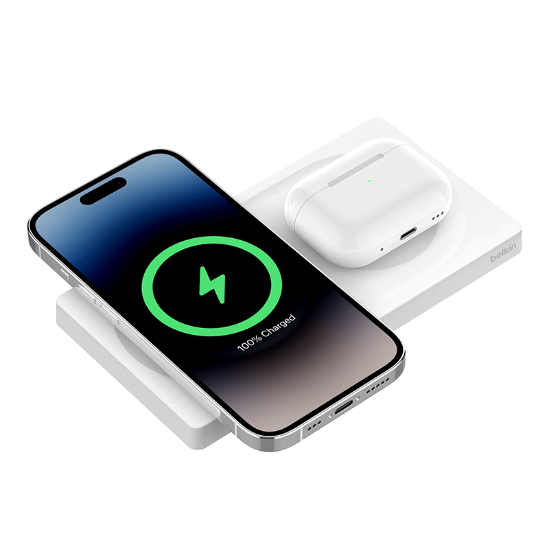 Belkin WIZ019 MagSafe 2-in-1 Wireless Charging Pad Executive Corporate Gifts Singapore