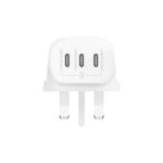 Belkin WCC002myWH 67W Triol USB-C PD3.1 PPS Gan Charger