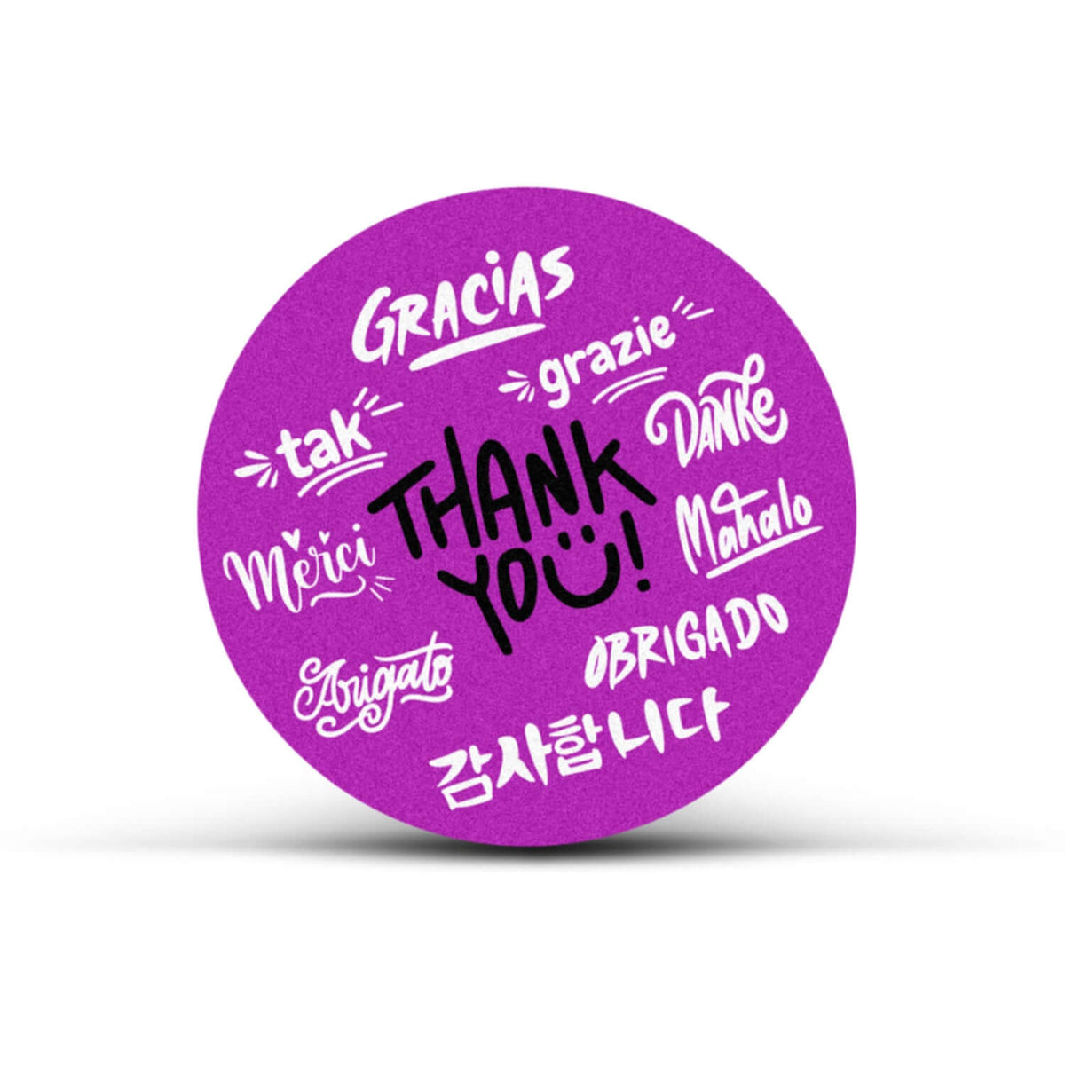 AD Labels 60mm - Circle Corporate Gift Singapore