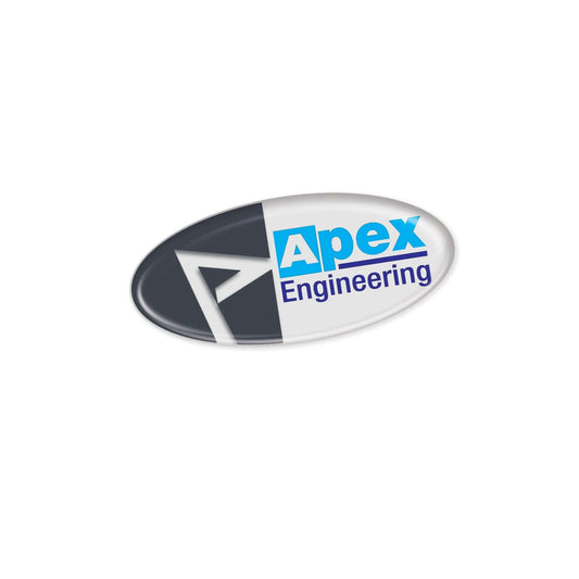 Resin Coated Labels 55 x 24mm - Oval Corporate Gift Singapore