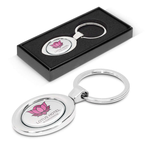 Oval Metal Key Ring Corporate Gift Singapore