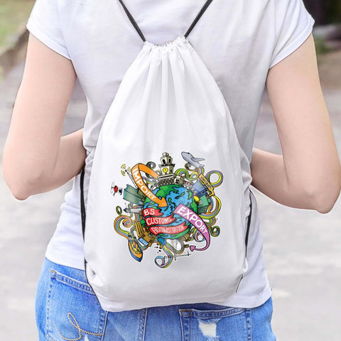 Trendy Drawstring Backpack Corporate Gift Singapore