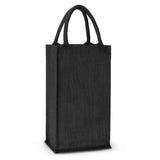 Donato Jute Double Wine Carrier Corporate Gift Singapore