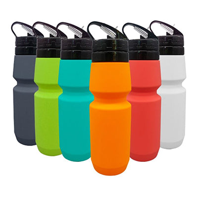 BPA Free Silicone Collapsible Sports Bottle 750ml | AbrandZ Corporate Gifts