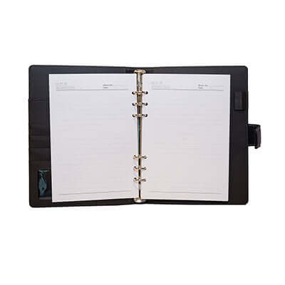 A5 Ring-Binder PU Notebook Executive Corporate Gifts Singapore