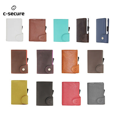 C-Secure Italian Leather Wallet Executive Gifts Singapore
