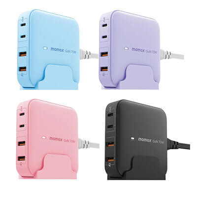 Momax OnePlug 4-Port Desktop GaN Charger 70W Executive Corporate Gifts Singapore