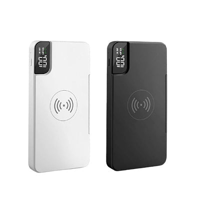 Wireless Power Bank with Phone Stand and LCD Display Executive Corporate Gifts Singapore