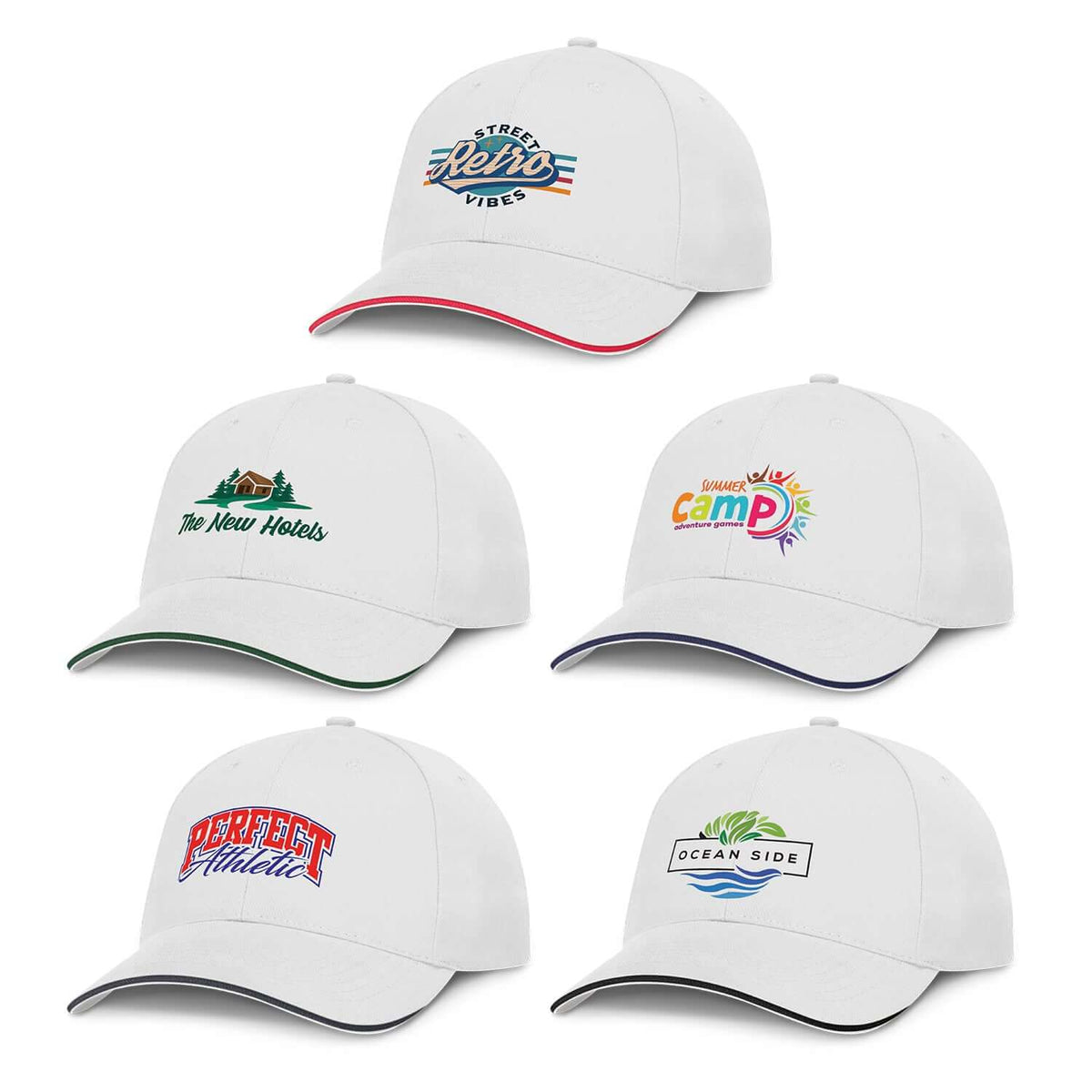 Swift Cap White Corporate Gift Singapore