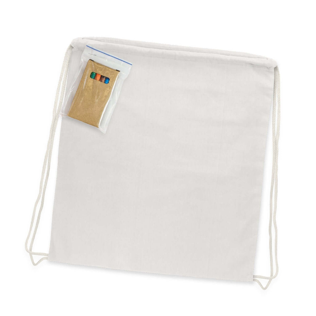Cotton Colouring Drawstring Backpack Corporate Gift Singapore