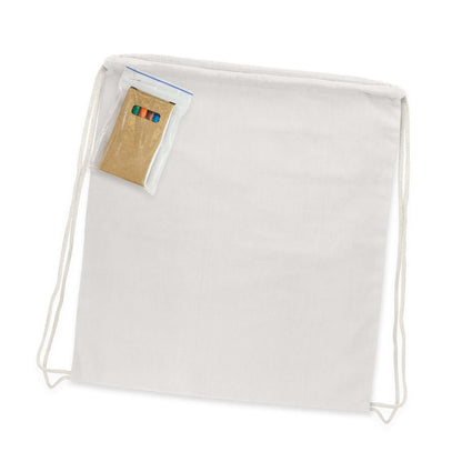 Cotton Colouring Drawstring Backpack Corporate Gift Singapore
