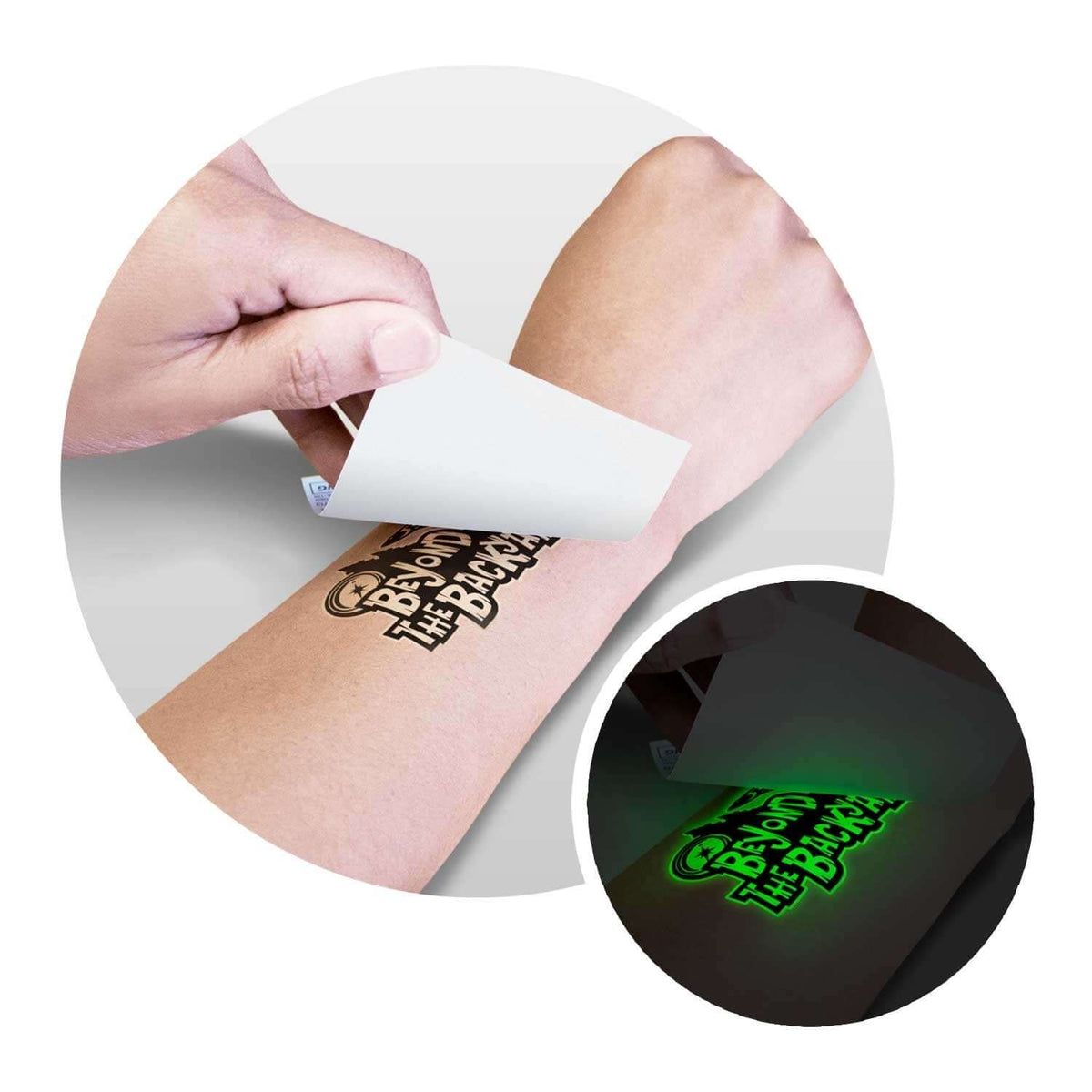 Temporary Tattoo Glow in the Dark Corporate Gift Singapore