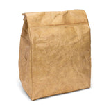Kraft Cooler Lunch Bag made of trendy Tyvek, ideal for corporate gifts in Singapore.