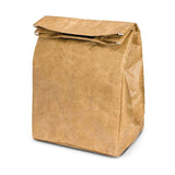Kraft Cooler Lunch Bag made from trendy Tyvek, perfect for corporate gift in Singapore.