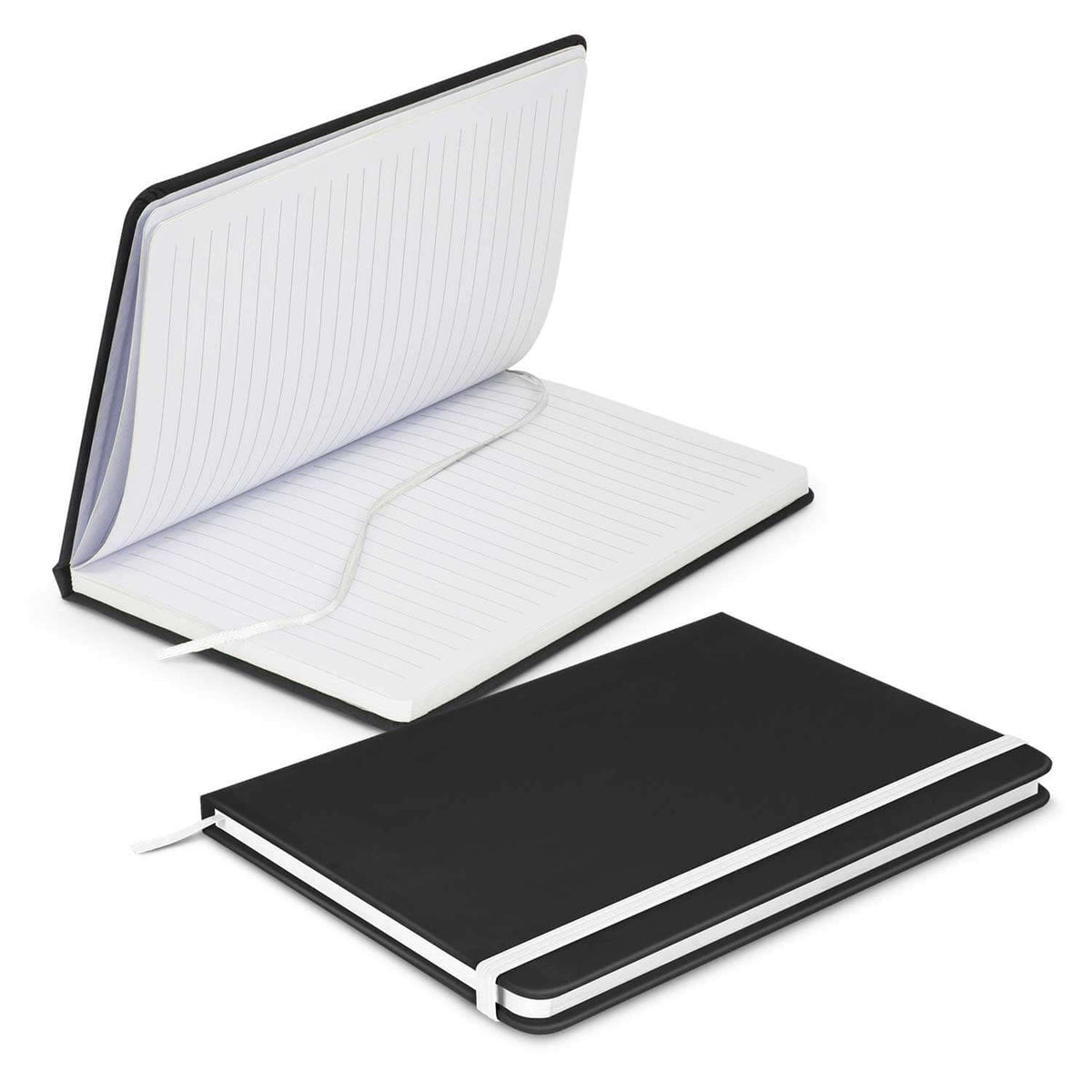 Omega Black Notebook | Executive Door Gifts