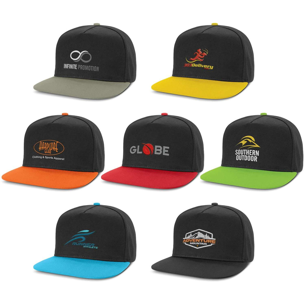 Crusade Flat Peak Cap Corporate Gift Singapore
