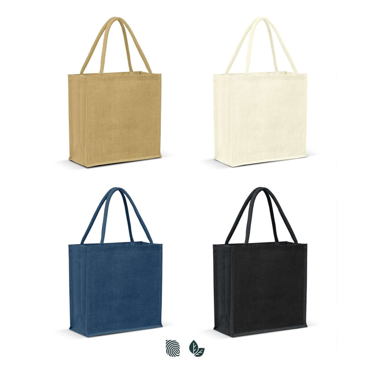 Monza Jute Tote Bag - Colour Match Corporate Gift Singapore