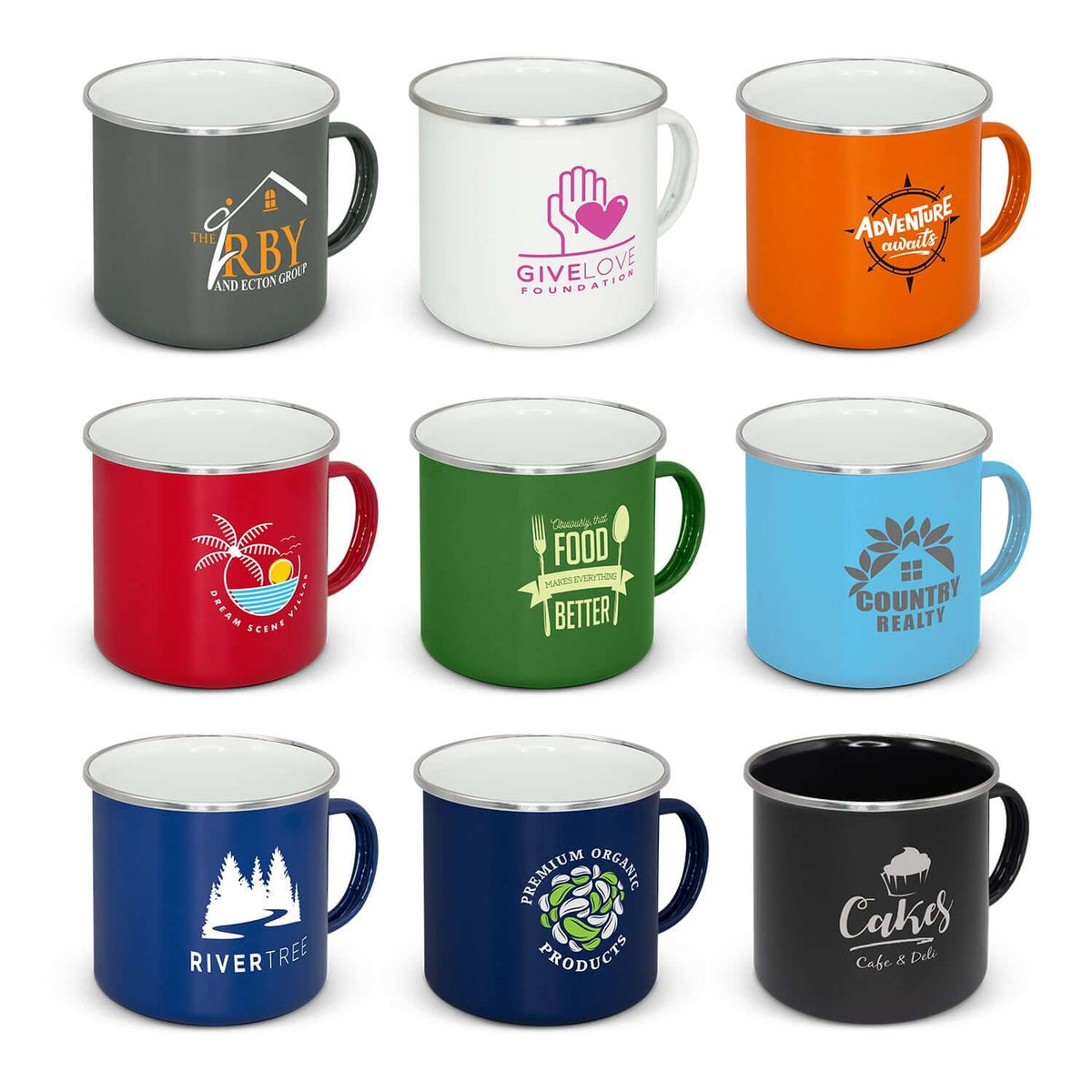 Bendigo Enamel Mug Corporate Gift Singapore