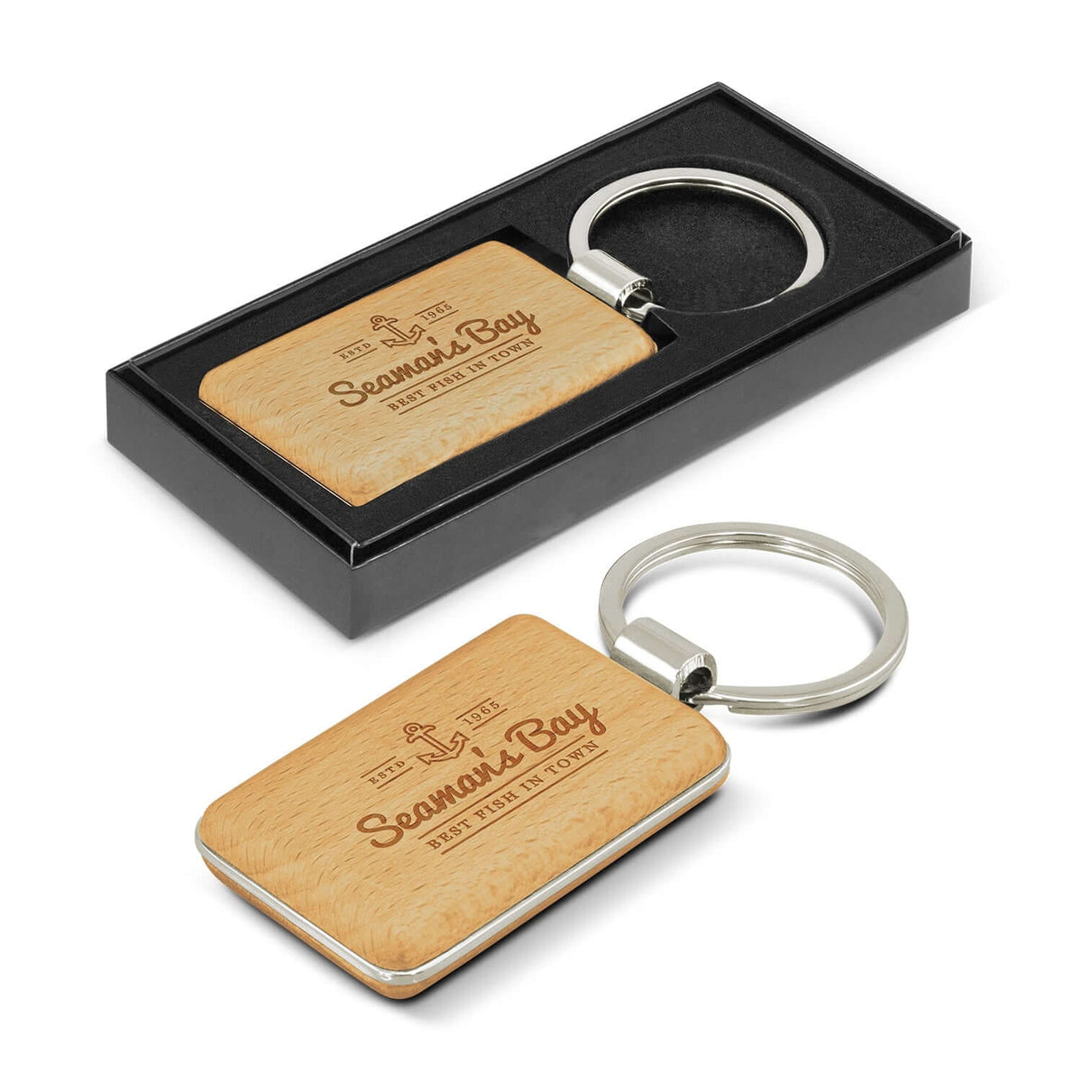 Echo Key Ring - Rectangle Corporate Gift Singapore
