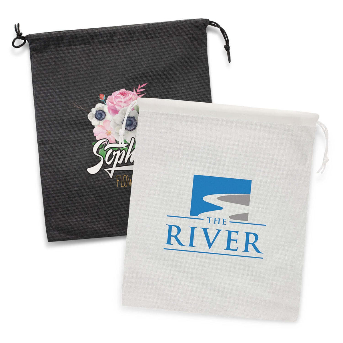 Polypropylene Drawstring Gift Bag - Large Corporate Gift Singapore