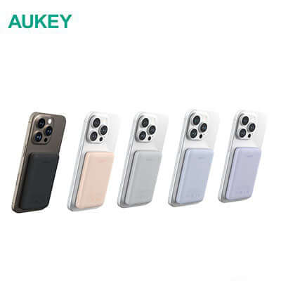 Aukey PB-MS04 10000mAh 20W Magsafe Ultra Slim Powerbank Executive Corporate Gifts Singapore