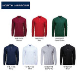 North Harbour 24400 Long Sleeve Soft-Touch Polo T-Shirt | AbrandZ Corporate Gifts