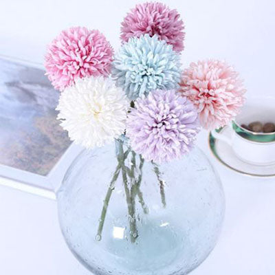 Silk Dandelion Artificial Flower Executive Corporate Gifts Singapore