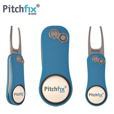 Pitchfix Hybrid 2.0 Golf Divot Tool with Ball Marker and Pencil Sharpener Executive Corporate Gifts Singapore