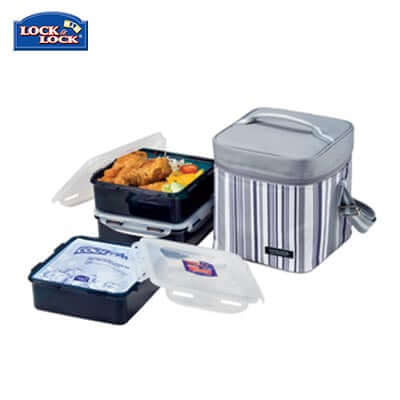 Lock & Lock 3 Pieces Lunch Box Set 1.2L Executive Corporate Gifts Singapore