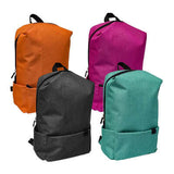 2 Tone Nylon Slim Backpack