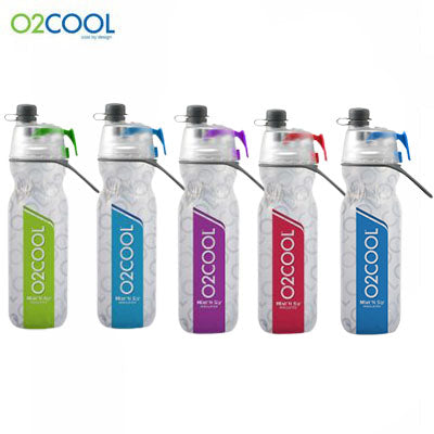 O2COOL Classic Elite Arctic Squeeze Mist ‘N Sip Insulated Water Bottle 20oz Executive Corporate Gifts Singapore