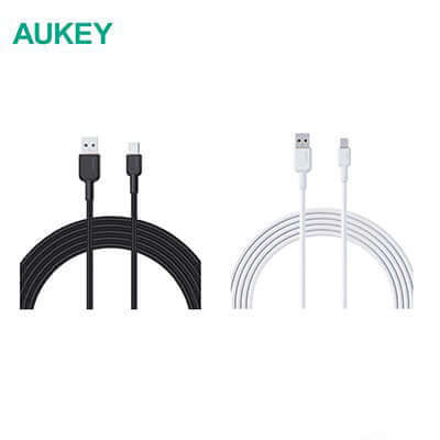 Aukey CB-NAC1 / CB-NAC2 Circlet Nylon braided USB-A to USB-C Cable Executive Gifts Singapore