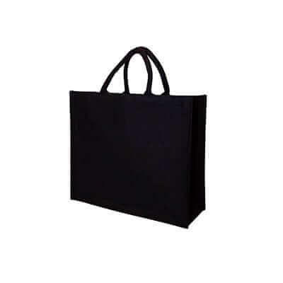 Eco Friendly 10oz Black Canvas Bag Executive Corporate Gifts Singapore
