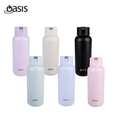 Oasis Stainless Steel Insulated Ceramic Moda Bottle 1L Executive Corporate Gifts Singapore