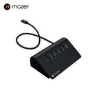 Mazer USB C Multiport Hub Hub 6-in-1 Desktop