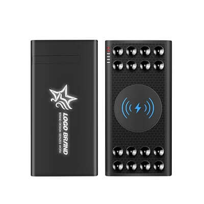 8000mAh Wireless Power Bank with Phone Stand Executive Corporate Gifts Singapore