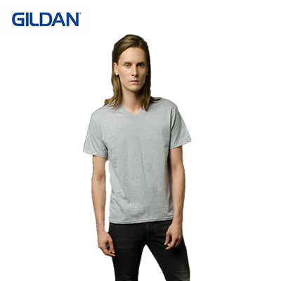 Gildan Cotton Adult V-Neck T-Shirt | AbrandZ Corporate Gifts