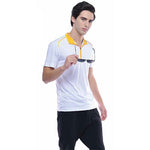 Ultifresh Oriental Zip Up Collar Polo T-Shirt