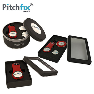 Pitchfix Fusion 2.0 Golf Divot Tool with Ball Marker and Pencil Sharpener Executive Corporate Gifts Singapore