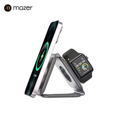 Mazer Mag Trifold 3-in-1 Foldable Wireless Charger Executive Corporate Gifts Singapore