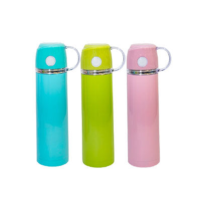 Stainless Steel Vacuum Flask with Cup Cap Executive Corporate Gifts Singapore