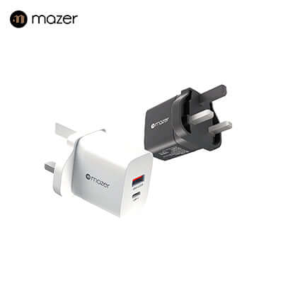 Mazer GaNPrestige 20W GaN Wall Charger (2 Ports) Executive Corporate Gifts Singapore