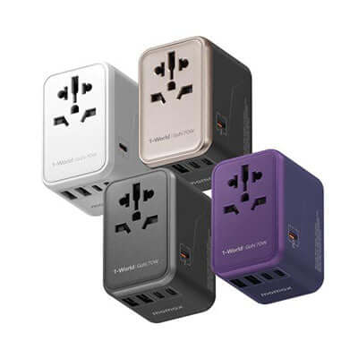 Momax 1-World Universal 5-Port Travel GaN Charger 70W Executive Corporate Gifts Singapore