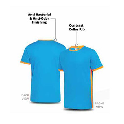 Ultifresh Contrast Side Panel Crew Neck T-Shirt (Unisex) Executive Corporate Gifts Singapore