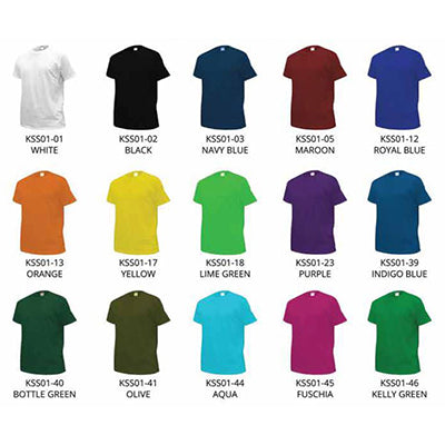 Short Sleeve T-Shirt with Matching Collar (Kids) Executive Corporate Gifts Singapore