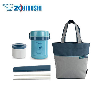 ZOJIRUSHI Stainless Steel Obento Lunch Set | AbrandZ.com