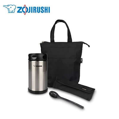 ZOJIRUSHI Stainless Steel Food Jar Set 0.75L Executive Corporate Gifts Singapore