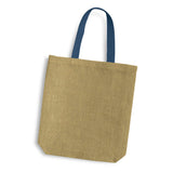 Thera Jute Tote Bag - Coloured Handles Corporate Gift Singapore
